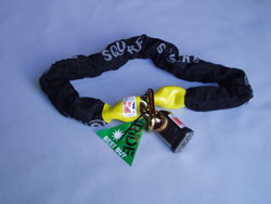 Squire SS50CS Padlock & MC4 1.2m Chain