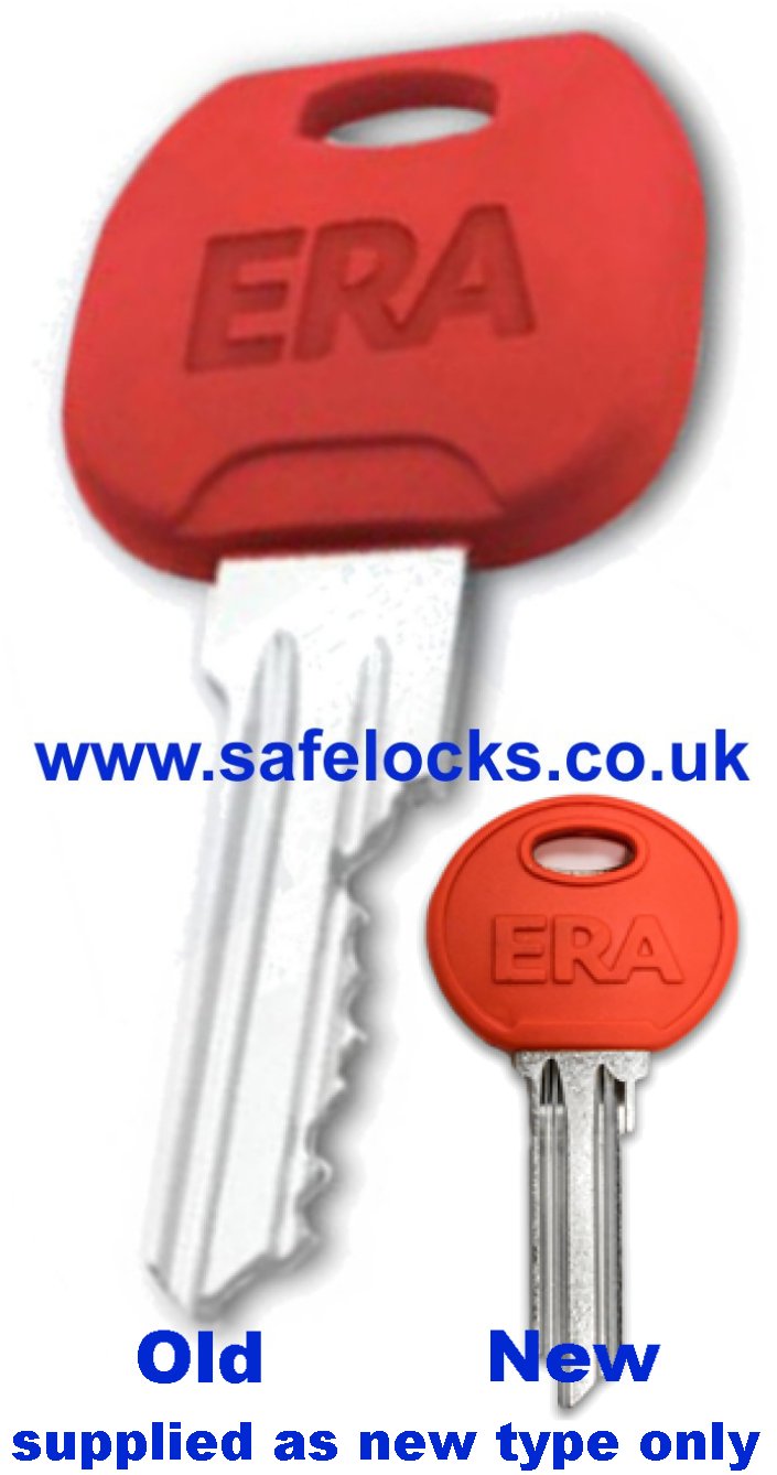 Era Fortress 3 star cylinder key cut to code 652-56 British Standard cylinder key
