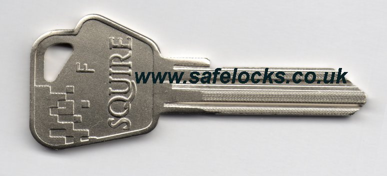 Squire F Security CYKey-R1-BL Key cut to code 