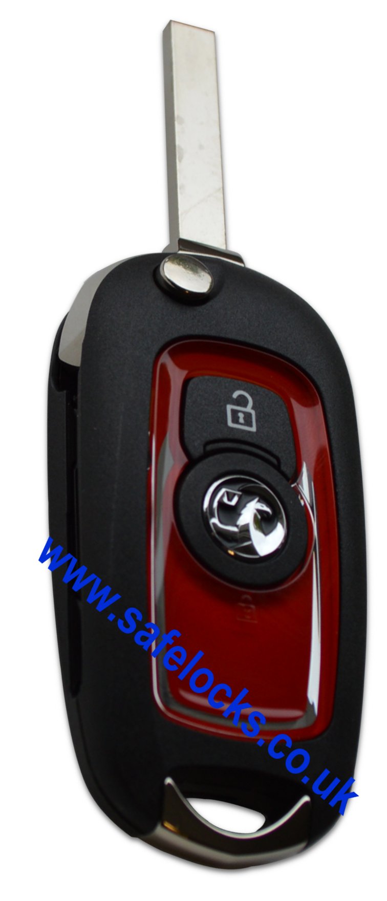 Vauxhall Astra K 2015-2017 Red 2 button remote key fob 39061464