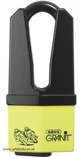 Abus Granit 37/60HB70 Yellow Quick Brake Disc Lock