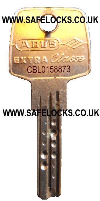 Abus EC700 EC800 35/70 Extra Classe key cut to code Abus key