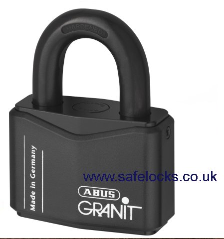 ABUS 37RK/70 Granit Plus Solid Steel CEN5 Open Shackle Padlock