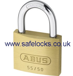 Abus 55/50 KA 5502 Brass Padlock