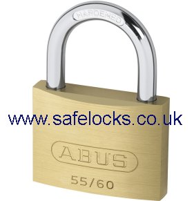 Abus 55/60 KA 5602 Brass Padlock