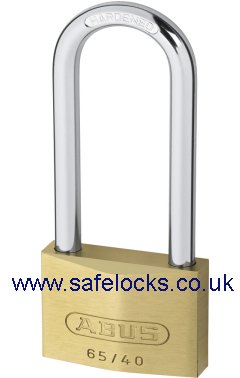 Abus 65/40HB63 KA 406 Brass Padlock