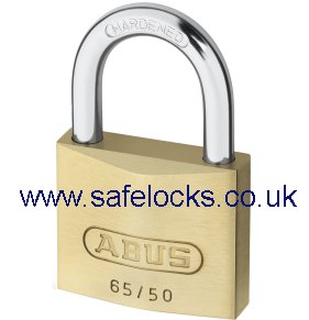 Abus 65/50 KA 6512 Brass Padlock