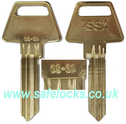 Assa 05-09 key cut to code