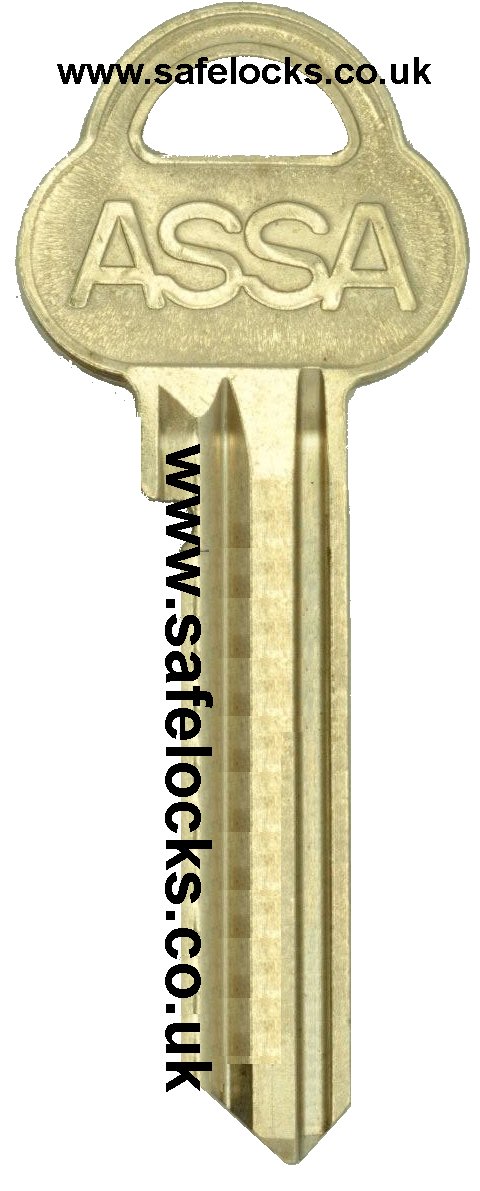 Assa 5FG prefix 5-pin key cut to code