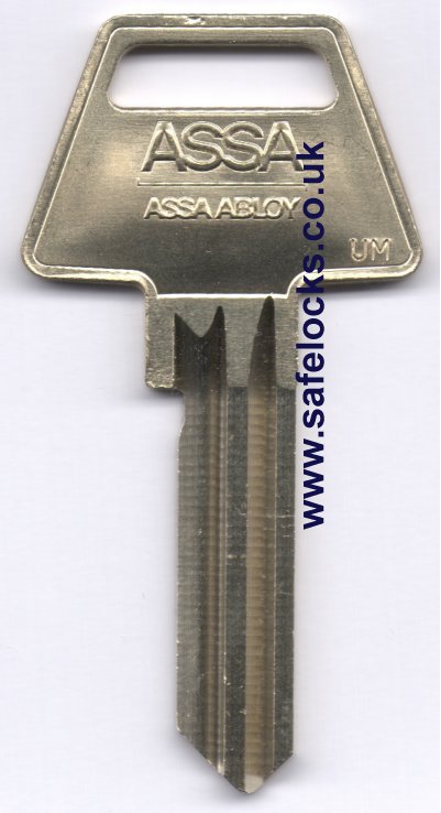 Assa UM key cut to code