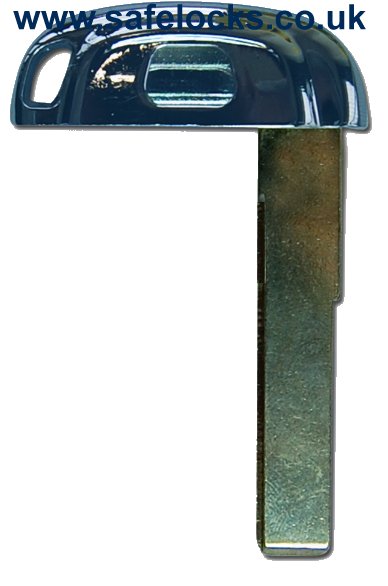 Audi A4 A5 Smart Key Emergency key Blade HU66 cut to code