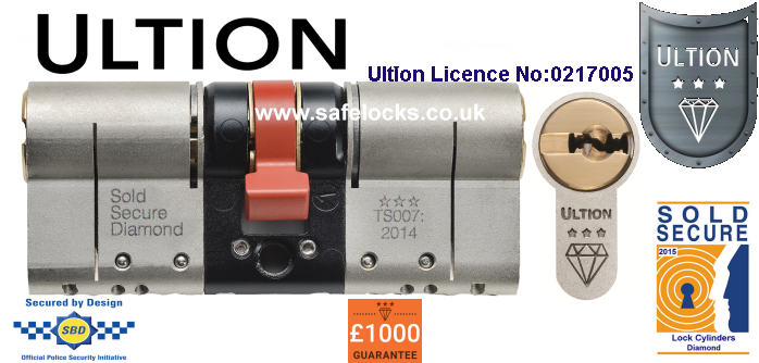 Brisant Ultion Euro Cylinder Locks Sold Secure Diamond