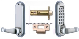 Codelocks Digital Push Button Lock CL-510 Mortice Latch 