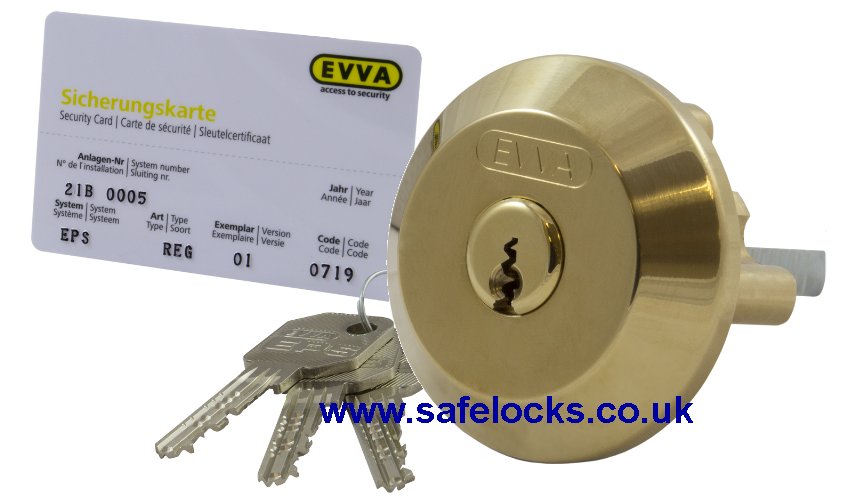 Chrome Finish 2 Keys Provided High Security Visi Packed Suitable for 38-57 mm Doors Yale P-X52KP-CH Replacement Rim Cylinder 