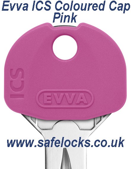 Evva ICS PINK coloured key caps