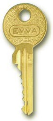 Evva A coded cylinder key cut to code A05606 - A99999