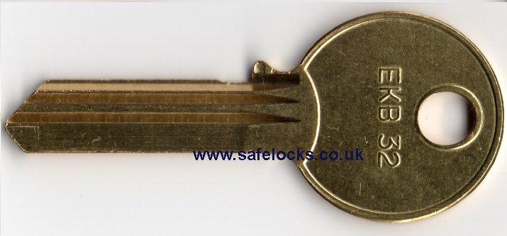 Evva EKB32 profile Enfield cylinder key cut to code