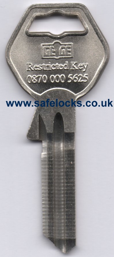 GEGE 5-Pin Standard Keys - Replacement Keys Ltd