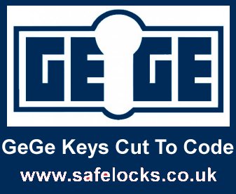 GeGe keys cut to code