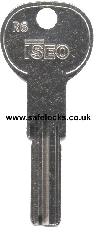 Iseo R6 cylinder genuine key cut to code