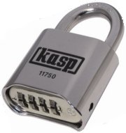 Kasp 117 50mm Heavy Duty Combination Padlock  