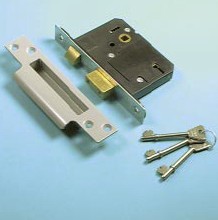 Legge/Asec 5642 & 5762 BS3621 British Standard Mortice Sashlock