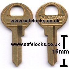 Master Lock 7K key Padlock key cut to code