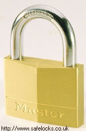 Masterlock Brass padlocks 120 130 140 150 160