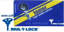 Mul T Lock Junior keys cut to code