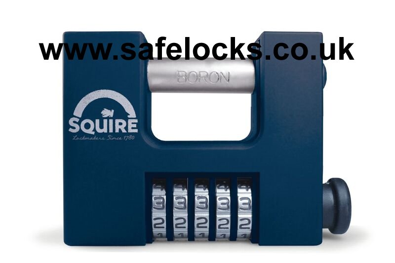 Squire CBW85 5-wheel combination padlock