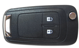 Vauxhall Adam 2013-2016 Genuine Vauxhall 13574865 2 button flip remote U-SHIN 13308193