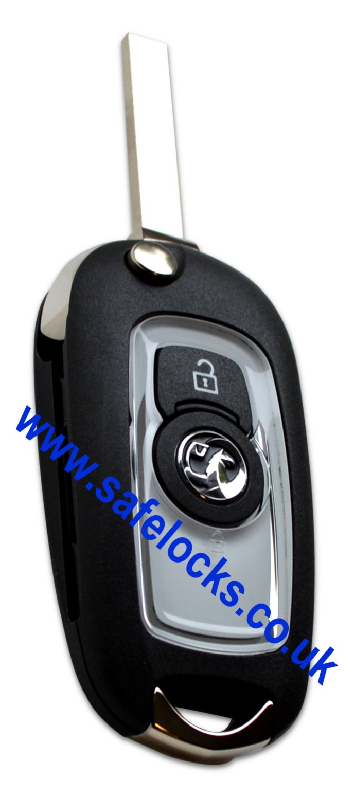 Vauxhall Astra K 2015-2017 White 2 button remote key fob 39061460